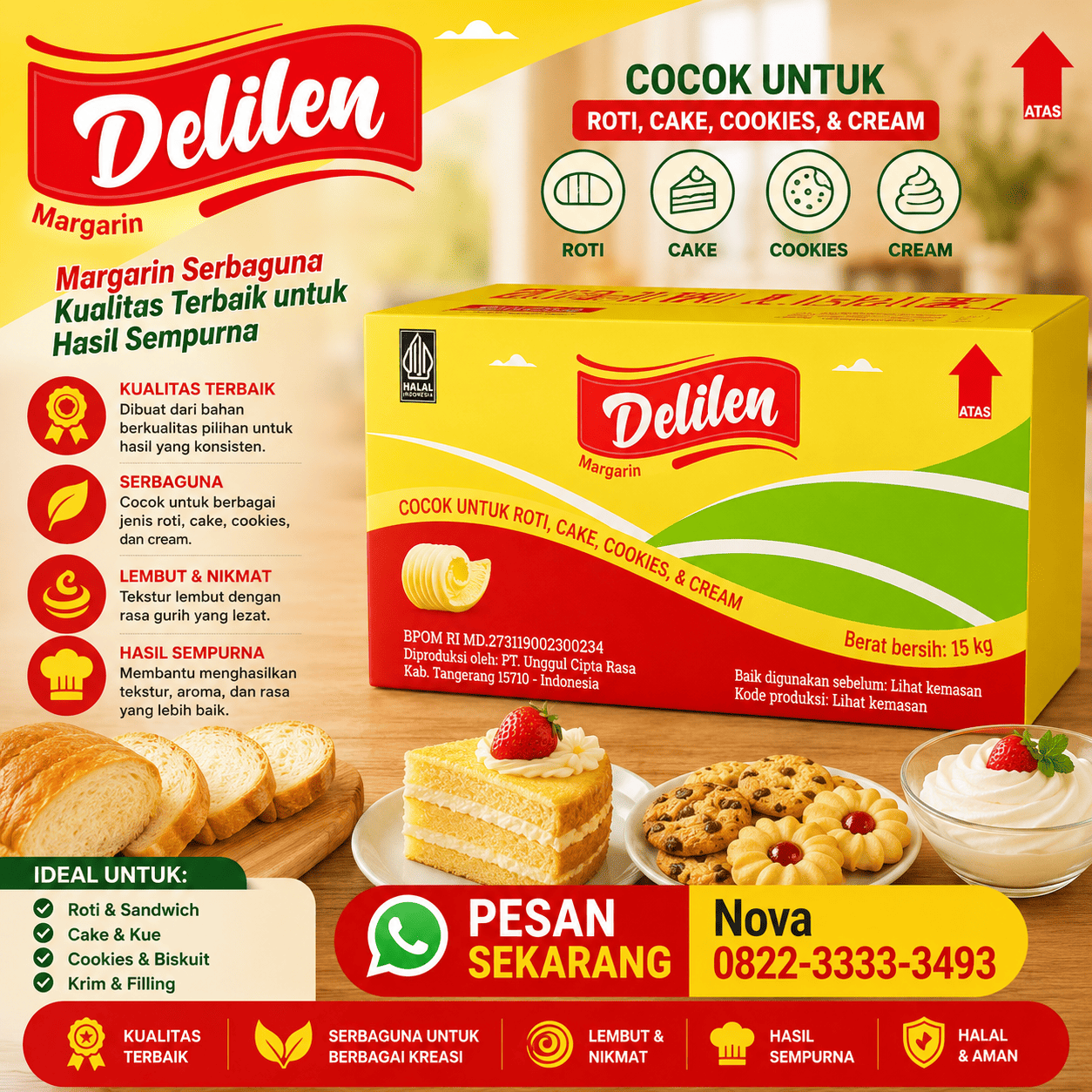 DELILEN (DOS=15KG)(FEB27)
